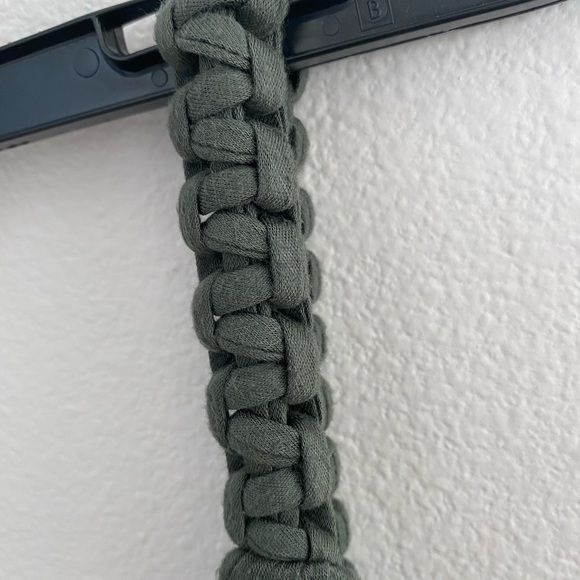 New Ella moss braided green empire dress size Med. - Picture 10 of 12